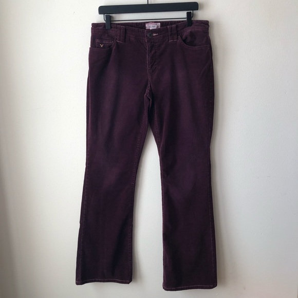 American Eagle Outfitters Denim - American Eagle Purple Corduroy Stretch Pants Size 10